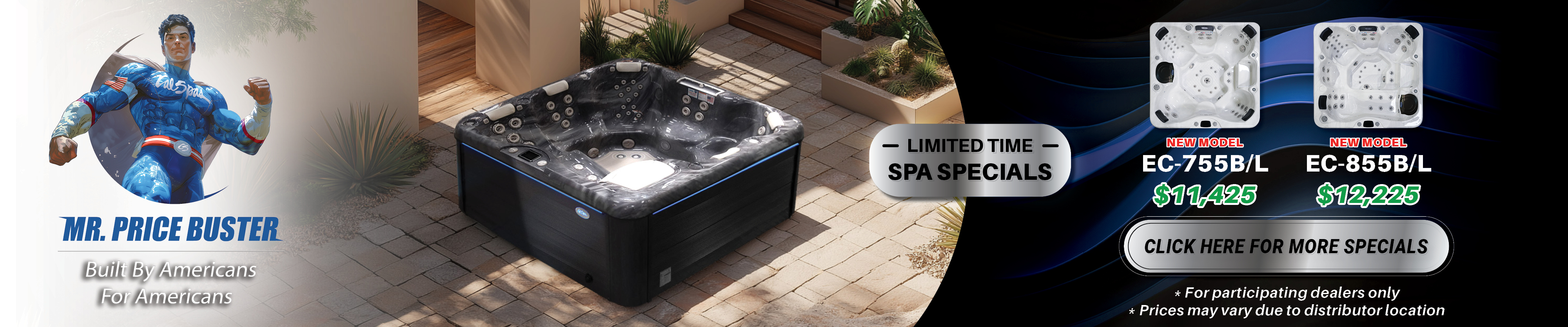 Calspas hot tub being used in a family setting - Greeley